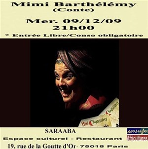 Affiche de Mimi Barthélémy : Conte/Chant/Poésie