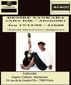 Affiche de Désiré Sankara