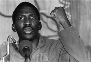 Affiche de Sur les traces de Thomas Sankara