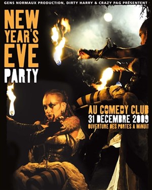 Affiche de New Year's Eve party