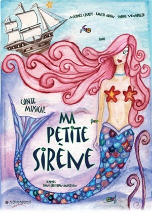 Affiche de Ma petite sirène | Espace Magnan