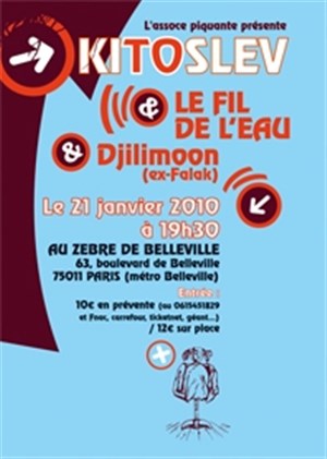 Affiche de Kitoslev et Le fil de l'eau