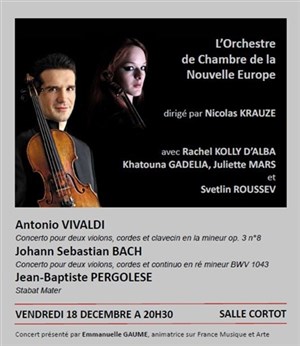 Affiche de Concert Musique Baroque
