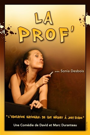 Affiche de La Prof'