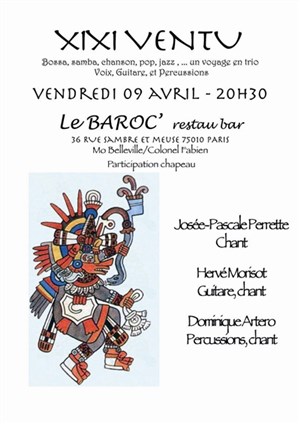 Affiche de Xixi Ventu Trio