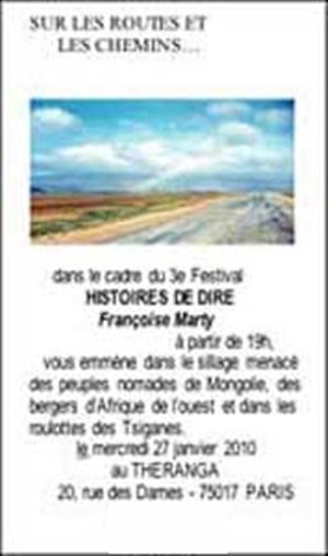 Affiche de Sur les routes et les chemins...
