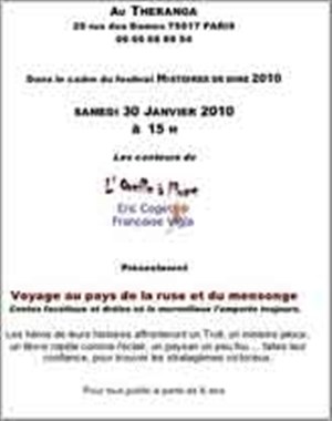 Affiche de Voyage au pays de la ruse et du mensonge