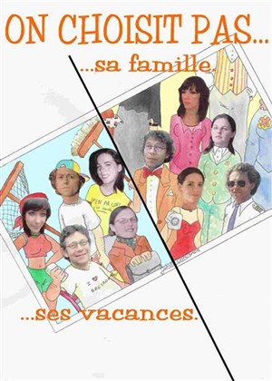 Affiche de On choisit pas sa famille | Théatre du Gymnase