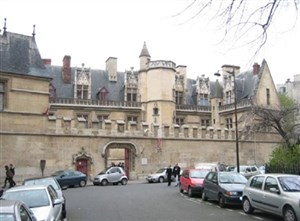 Affiche de Visite en famille du Musée National du Moyen Age - Hôtel de Cluny