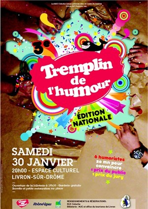 Affiche de 3ème tremplin de l'humour, Edition Nationale