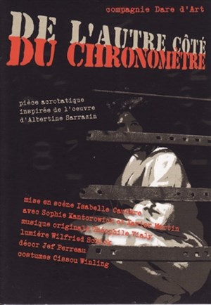 Affiche de albertine sarrazin, de l'autre côté du chronomètre