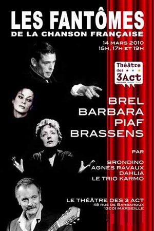 Affiche de Les fantômes de la chanson française