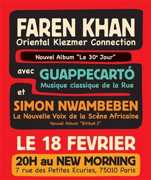 Affiche de Faren Khan + Guappecarto + Simon Nwambeben