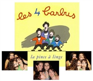 Affiche de Les 4 barbu(e)s...& autres inventions poétiques à rebrousse poil