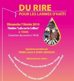 Affiche de Des rires pour les larmes d'Haiti
