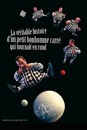 Affiche de La véritable histoire d'un petit bonhomme carré qui tournait en rond