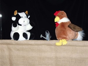 Affiche de La petite poule rousse