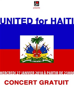 Affiche de United for Haïti