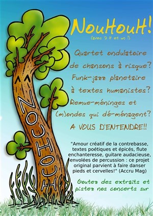 Affiche de Nouhouh! soutient le collectif des déboulonneurs
