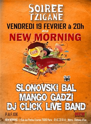 Affiche de Soirée tzigane