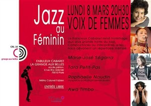 Affiche de Jazz au féminin