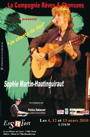 Affiche de Je chante de dos