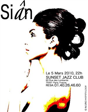Affiche de Siân Pottok Quintet