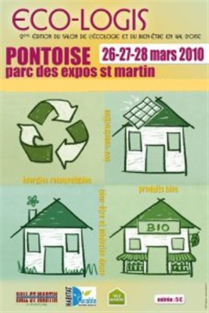 Affiche de Salon Eco-Logis : Salon de l'écologie et du bien être