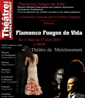 Affiche de Fuegos de vida dans Flamenco