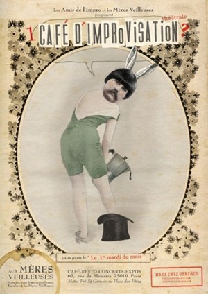 Affiche de Café Impro
