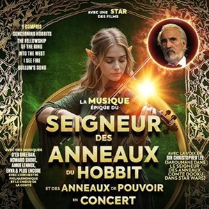 Affiche de Le Seigneur des Anneaux & Le Hobbit en concert | Alençon