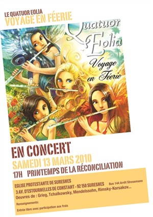 Affiche de Voyage en féérie | Eglise protestante de suresnes