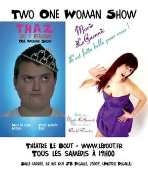 Affiche de Thaz dans 100% féminin & Marie Le Guennic dans le Guennic s'est faite belle pour vous