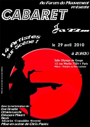 Affiche de Cabaret jazz