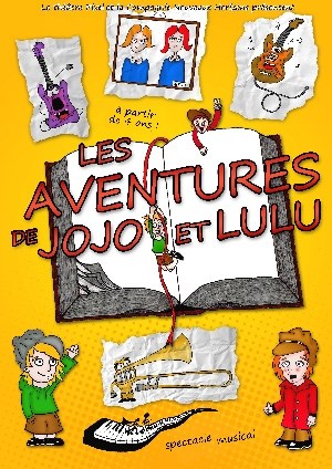 Affiche de les aventures de Jojo et Lulu