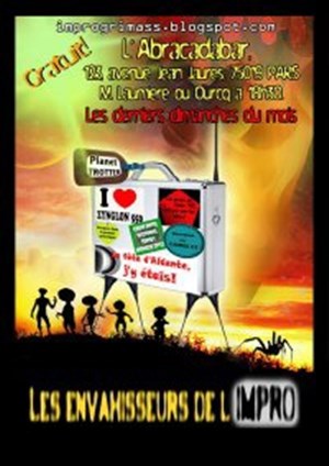 Affiche de Les envahisseurs de l'impro | Abracadabar