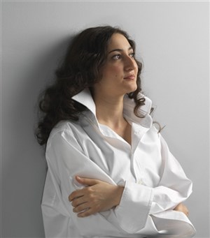 Affiche de Hélène Tysman, premier Prix du Concours International Chopin à Darmstadt : un récital Chopin - concert Jeunes Talents.
