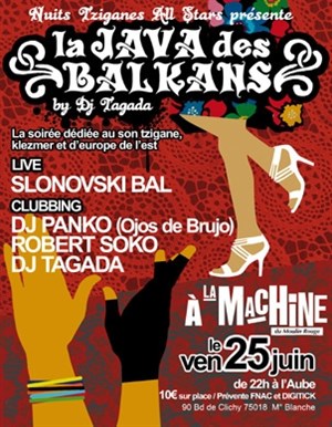 Affiche de La Java des Balkans