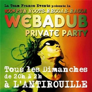 Affiche de Webadub private party