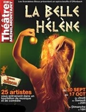 Affiche de La Belle Hélène | Théâtre de Menilmontant