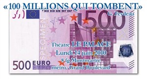 Affiche de 100 Millions qui tombent