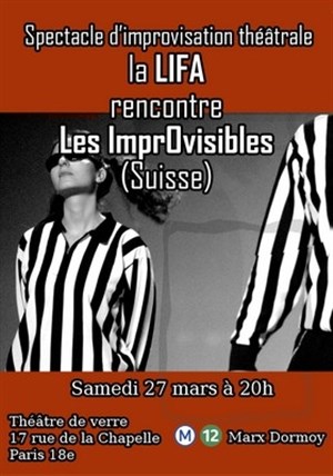 Affiche de Rencontre d'improvisation lifa / suisse | Theatre de Verre