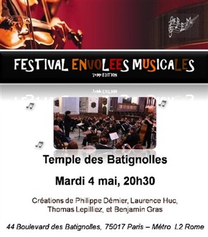 Affiche de Concert d'ouverture du Festival Envolées musicales