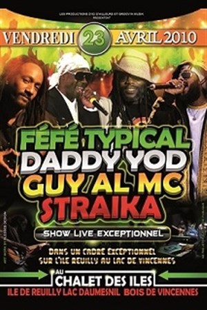 Affiche de Show live Exceptionnel dub/ roots/reggae/ dancehall