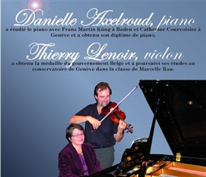 Affiche de Récital Piano-Violon