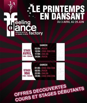 Affiche de Le Printemps en Dansant : Stage de Rock