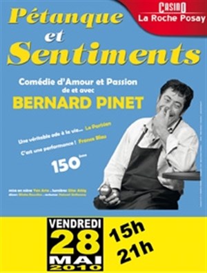 Affiche de Pétanque et Sentiments | Casino Partouche La Roche Posay