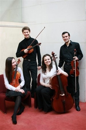 Affiche de Quatuor à cordes Raphaël - Beethoven, Brahms, Ayres d'Abreu - concert Jeunes Talents