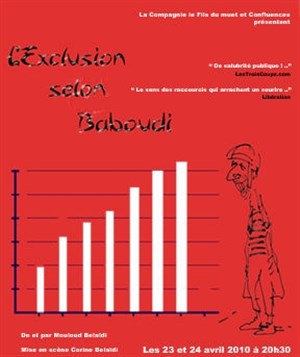 Affiche de L'exclusion selon Baboudi
