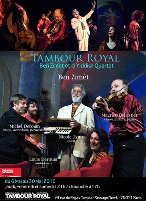 Affiche de Ben Zimet et le Yiddish Quartet